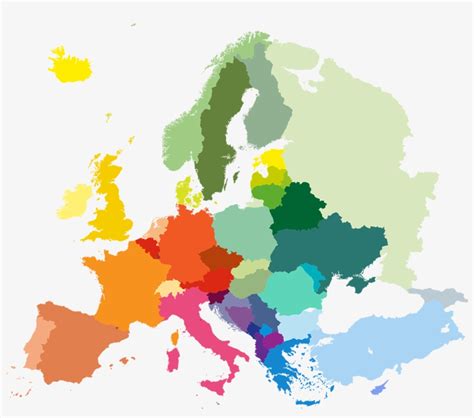 √ Europe Map Png Clipart Europe Map Europe Map Vector 3d Free