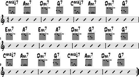 Jazz Guitar Chord Progressions