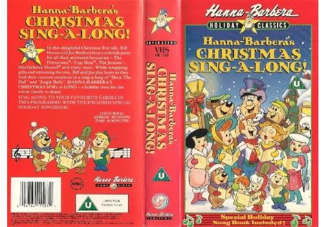 Hanna Barberas Christmas Sing Along 1989 On Hanna Barbera Home Video