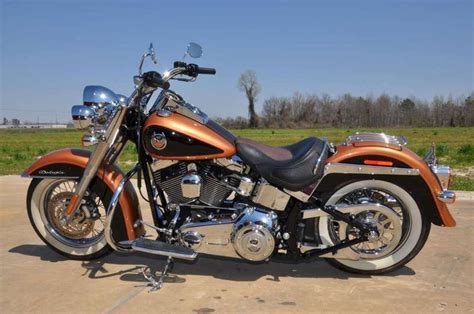 2008 Harley Davidson Flstn Anv Softail Deluxe Anniversary 105th