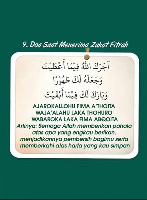 Zakat fitrah yang harus dibayar adalah makanan pokok di daerah setempat. Doa Menerima Zakat Fitrah Yang Lengkap - Kumpulan Doa ...