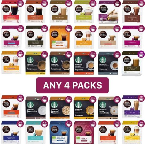 There are 10 capsules in each flavor, for a total which machines they're compatible with. The Best Tasting and Cheapest Dolce Gusto Coffee Pods in ...