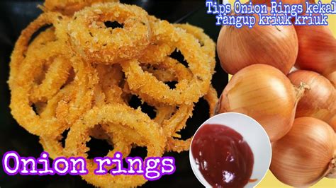 Here's a recipe that shows you how. Cara membuat ONION RINGS!!! || Rasa seperti A&W Onion ...