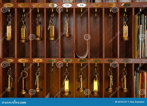 Hotel Keys Stock Image Image Of Hotel Wood Brass Vintage 5416127