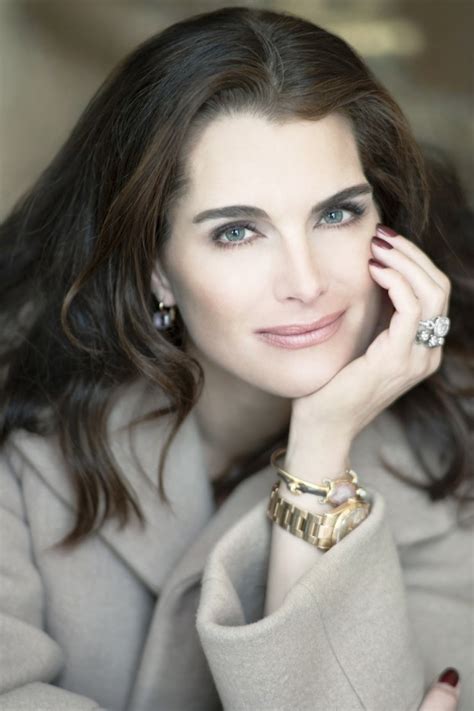 brooke shields wearing blue earings super wags hottest wives and hot sex picture