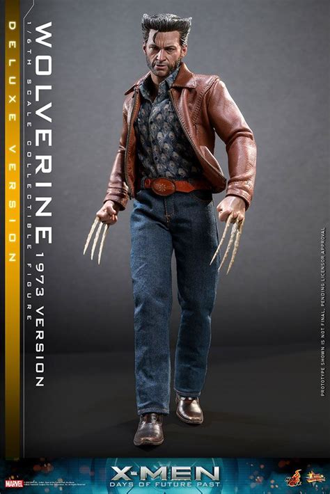 Hot Toys Wolverine Version Deluxe Version X Men Days Of Future Past Movie Masterpiece