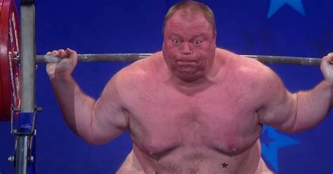 Naked Weightlifter Leaves Norways Got Talent Judges Blushing With His