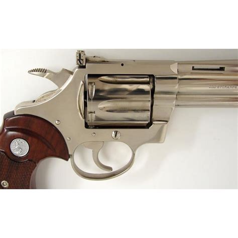 Colt Diamondback 38 Special Caliber Revolver Rare Nickel Plated 4