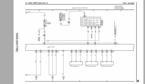 yaris electrical wiring diagram