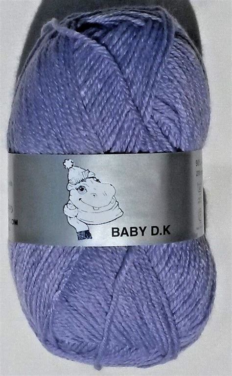 Woolyhippo Dk 100 Acrylic Yarn Double Knitting Soft Baby 100g Wool