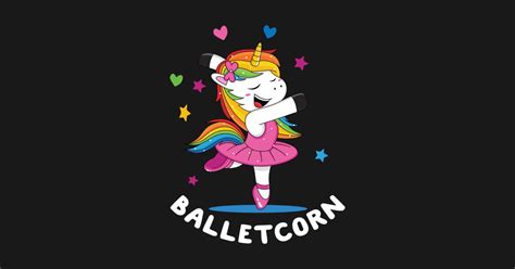 Balletcorn Unicorn Ballet Dancer Girl Ballerina Balletcorn Dancer