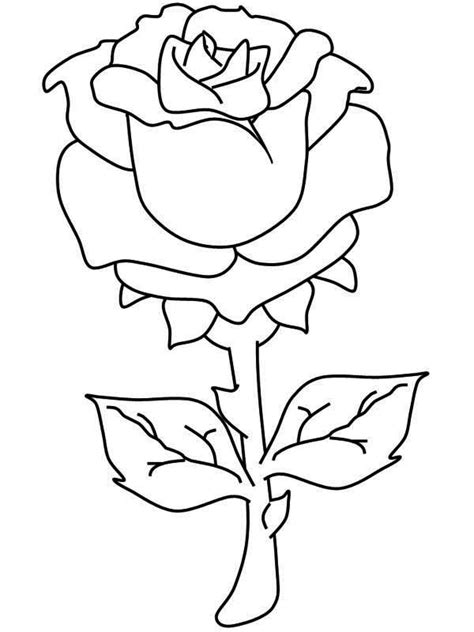 This rose american beauty coloring page is very popular among the hellokids fans. One Beautiful Rose Coloring Page - Download & Print Online ...