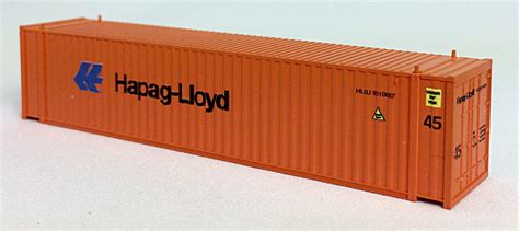 N 45 Ft Corr Container Hapag Lloyd Orange 02