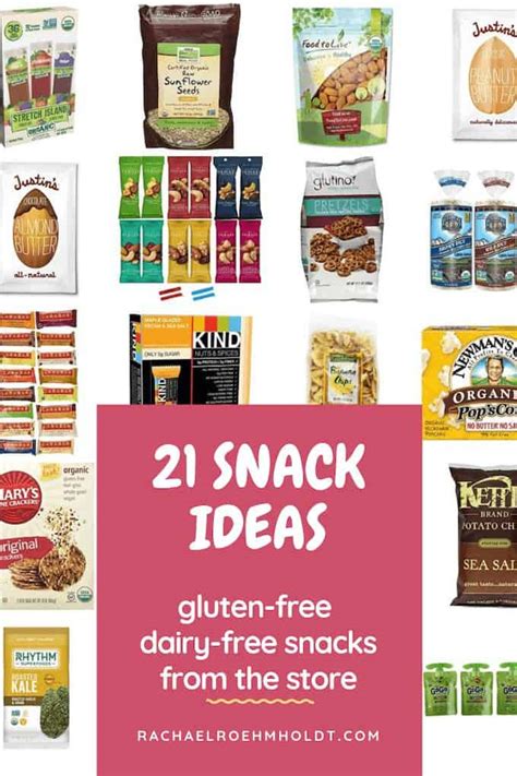 21 Healthy Gluten Free Dairy Free Snacks From The Store