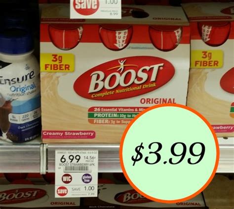 New Boost Nutritional Drink Coupon To Print For Publix