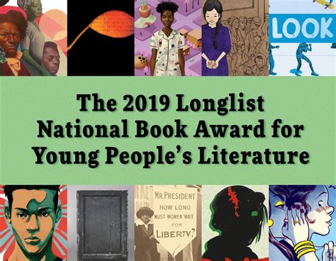 Longlist Announced 2019 National Book Award For Young Peoples