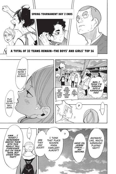 Haikyuu Chapter 292 Read Haikyuu Manga Online