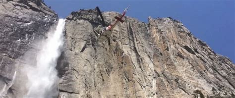 Amazing Rescue Of Yosemite Hiker Who Plunged Into Rapids Abc News