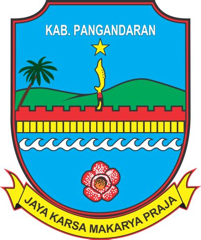 Logo Kabupaten Pangandaran Vector Png Cdr Ai Eps Svg Koleksi Logo