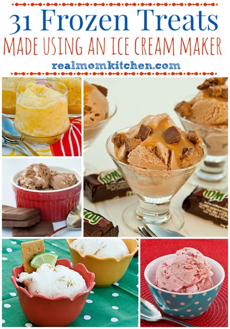 31 Frozen Treats Made In An Ice Cream Maker And A Double The Ice Cream