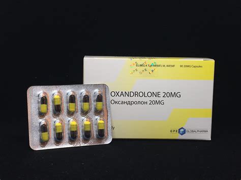 Global Pharma Anavar 20mg Pg Anabolics