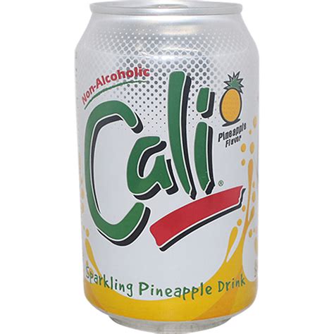 Cali Sparkling Pineapple Drink 330ml Soft Drinks Walter Mart