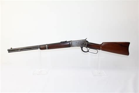 Winchester 1892 Lever Action Rifle Candr Antique 002 Ancestry Guns