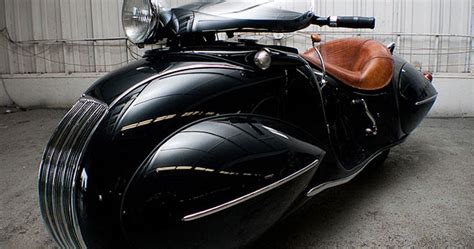 1930 Henderson Classic Art Deco Custom Motorcycle