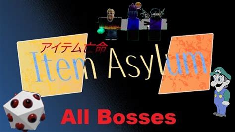 Almost All Item Asylum Bosses Defeated 0 Lives Lost Almost Youtube