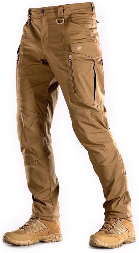 Conquistador Flex Tactical Pants Men With Cargo Pockets Brown