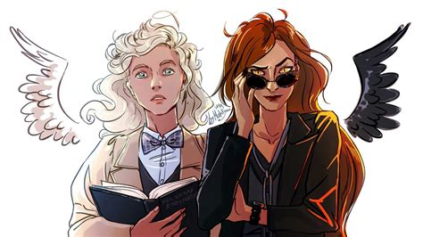 Ineffable Husbands Fanarts Good Omens En 2020 Personajes