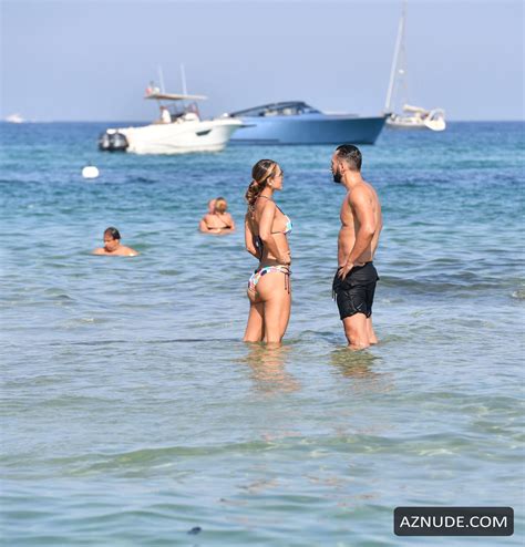 Juliana Seligman Sexy In The Water Off The Beach In St Tropez Aznude