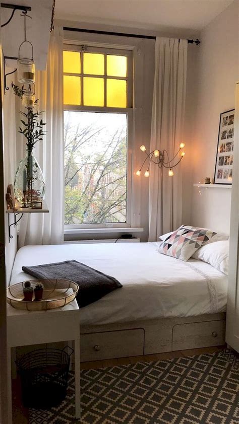 50 Stunning Small Apartment Bedroom Design Ideas And Decor 2019 Quartos