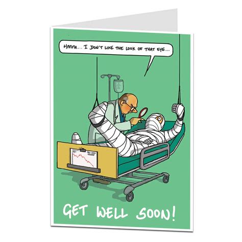 Buy Funny Get Well Soon Card I Dont Like The Look Of That Eye Online
