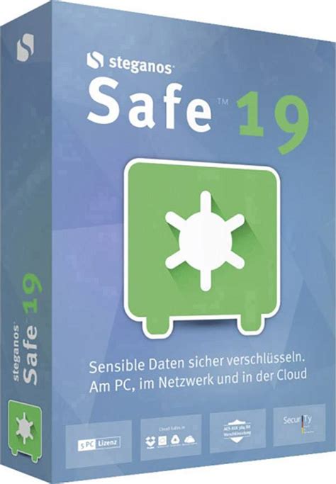 Sikkerhed Steganos Safe 19 Windows Fuld Version 1 Licens Conradelektronikdk