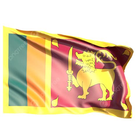 Sri Lanka Flag Waving Png Vector Psd And Clipart With Transparent