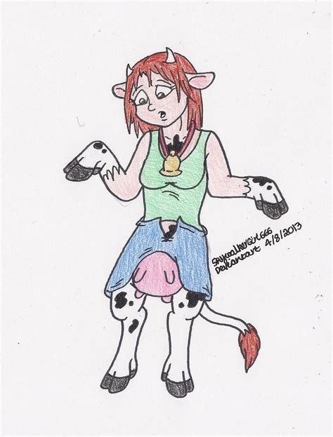 Girl To Cow Tf By Artistnjc On Deviantart
