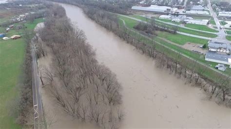 Great Miami River Flooded Youtube