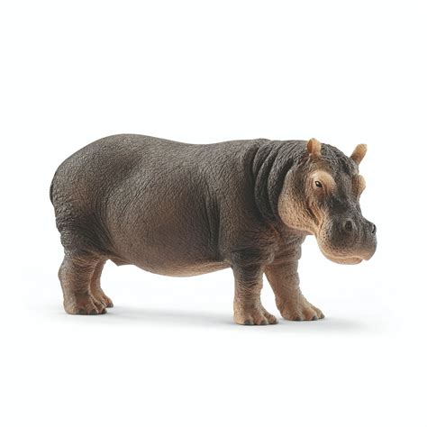 Schleich Wild Life Hippopotamus Toy Figure