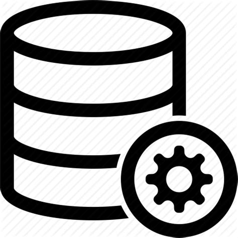 Database Circle Icon Transparent Png Svg Vector File Images