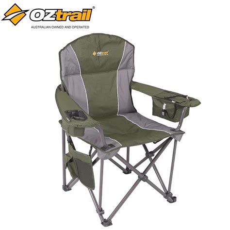 Oztrail Titan Arm Chair Compleat Angler Camping World Rockingham