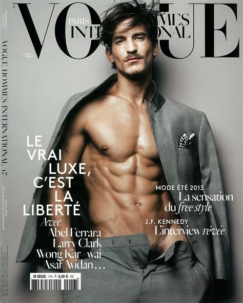 Jarrod Scott Covers Vogue Hommes International S Spring Summer Issue The Fashionisto