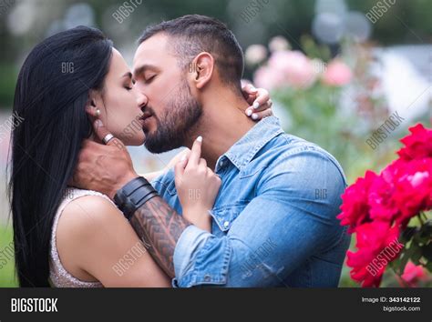 Sensual Couple Kissing Image And Photo Free Trial Bigstock
