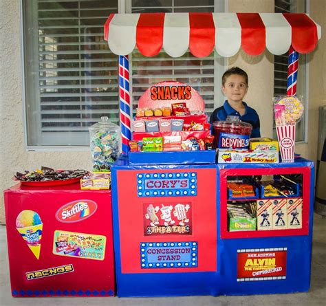 Childs Backyard Movie Theater Concession Stand Movie Theater Party