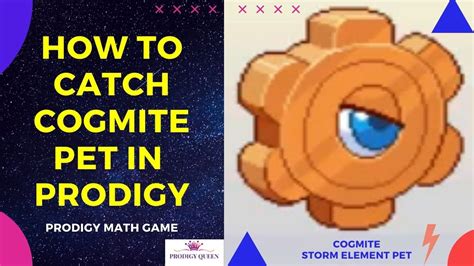 PRODIGY MATH GAME | How to CATCH the COGMITE Pet in ...