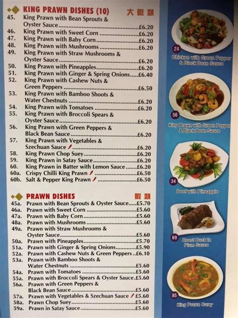 Menu At Peking Palace Restaurant Bodmin