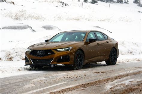 2021 Acura Tlx Type S Long Term Update Snow Time Cnet Jenis Banyak