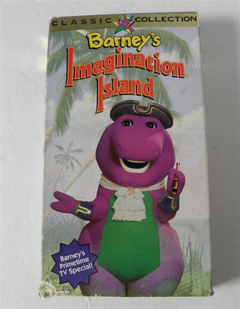 Barneys Imagination Island Primetime Tv Special 1994 Vhs Etsy