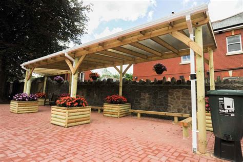 Polycarbonate Roof Pergola Sovereign Play