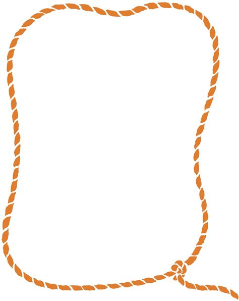 Rope Clipart Borders